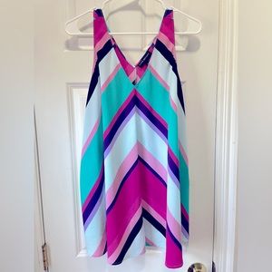 Lane Bryant swing tank size 18 multi color